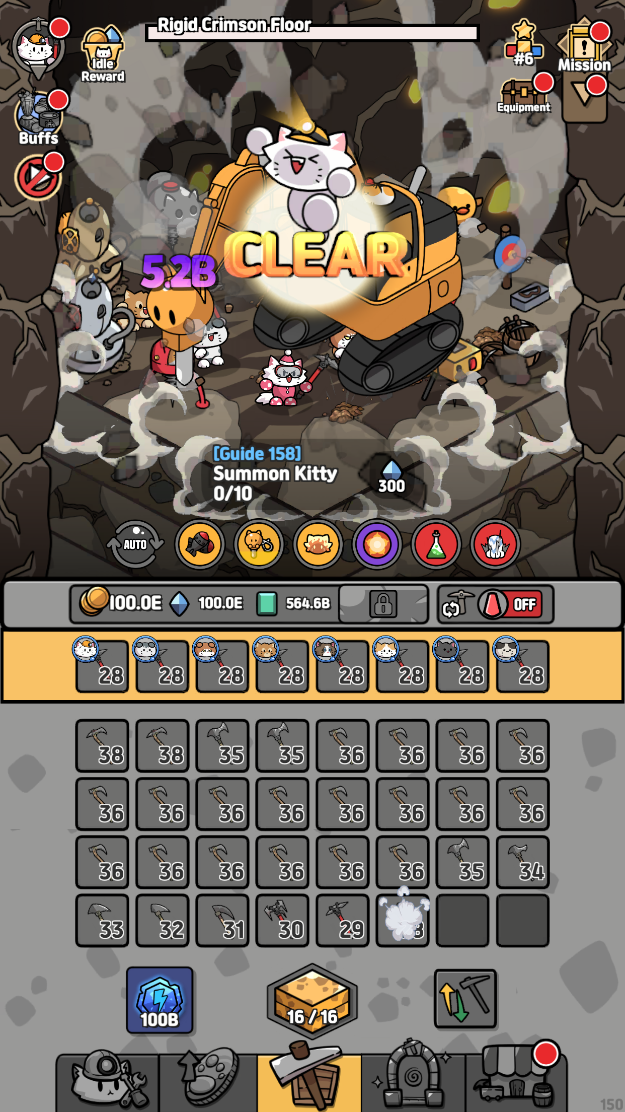 Cat Mine : Idle RPG