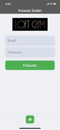 Screenshot von LoftGym auf dem iPhone 1