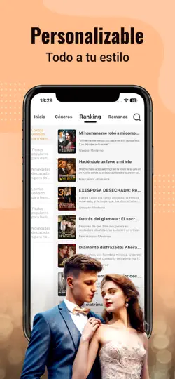 Captura de pantalla de BestNovel - Webnovel & Romance en iPhone 4