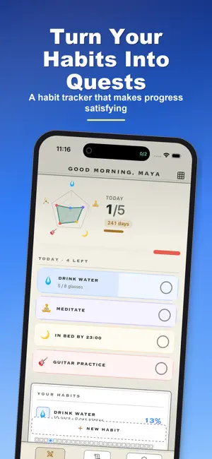 Goals & Habit Tracker: EZPZ screenshot 2