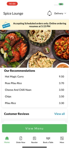 Spice Lounge Shepshed. Screenshot 2 of 6