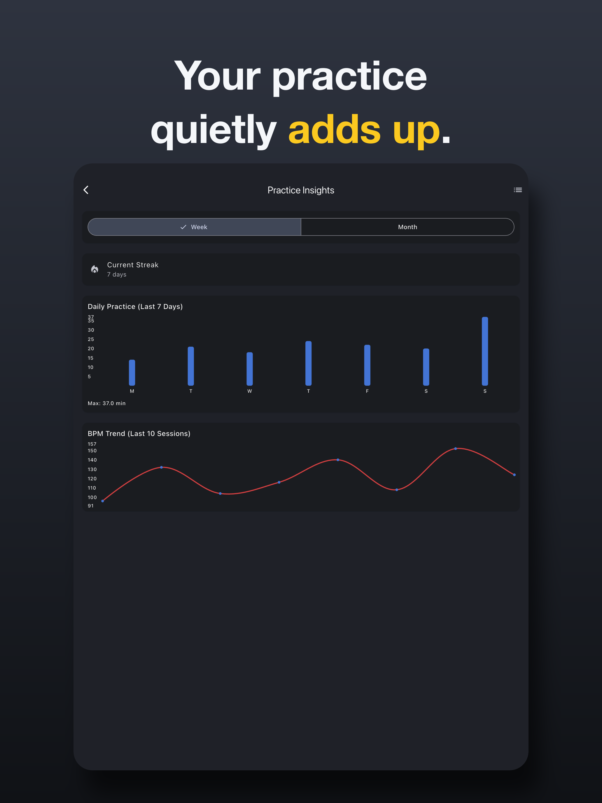BeBeat. Metronome & Rhythm screenshot 14