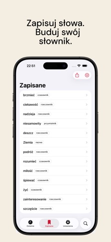 Słówka – Słownik polski screenshot