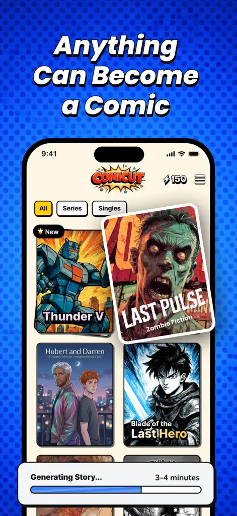 Comicut - AI Manga Comic Maker - Entertainment App | MWM