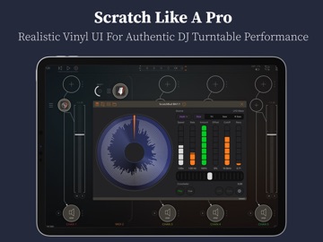 ScratchBud Vinyl Scratching FX iPad screenshot