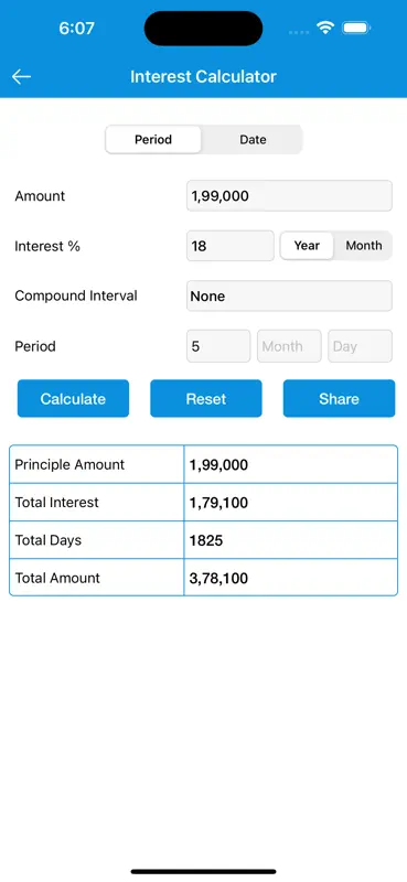 SIP Calculator – Lumpsum Plan screenshot 5 of 10