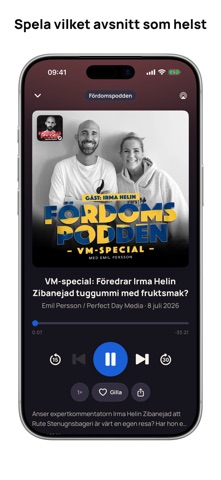 Radio Sverige FM: Radiokanaler screenshot