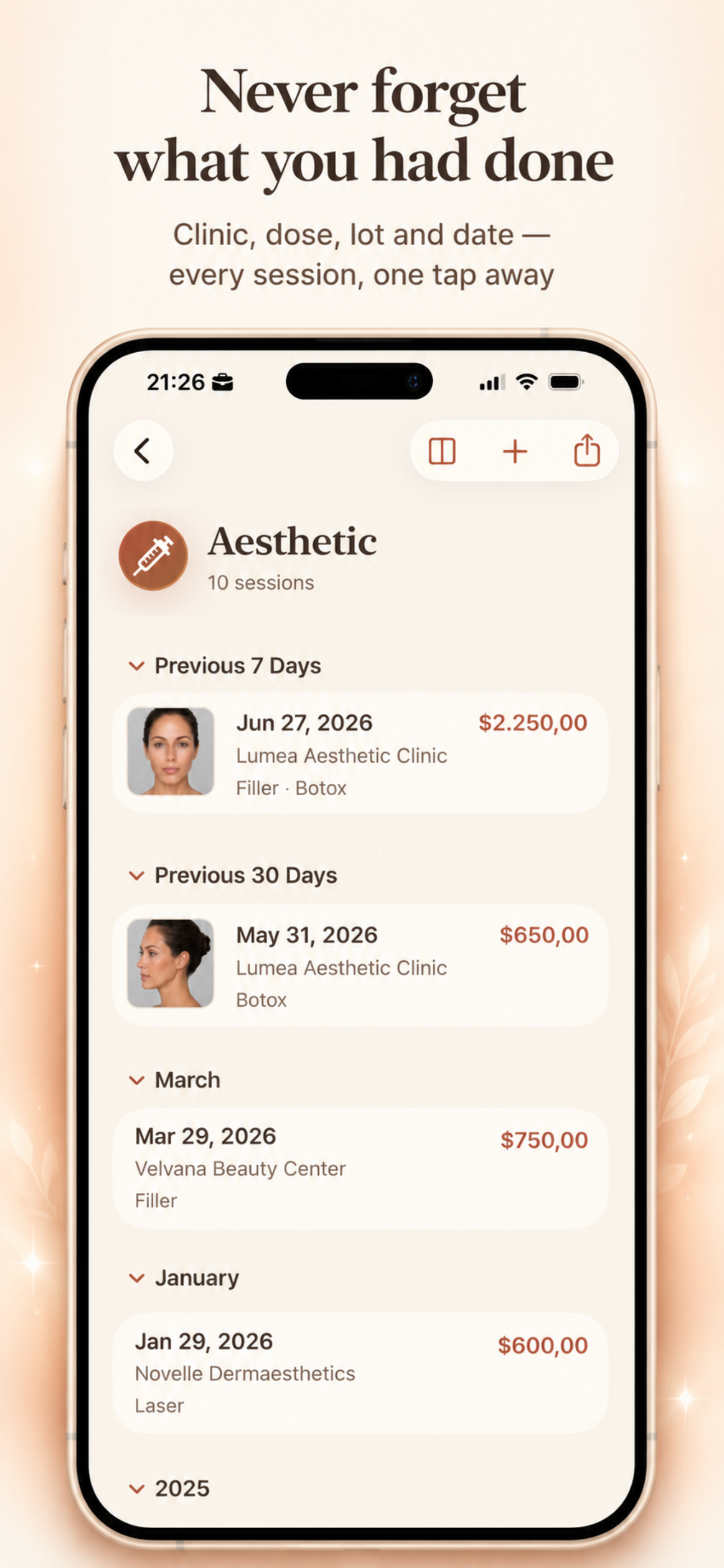 Ruyana: Botox & Filler Diary screenshot 5