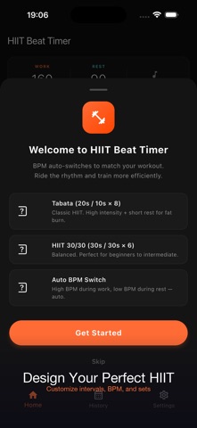 HIIT Beat Timer Screenshot 3 of 4