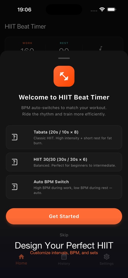 #3. HIIT Beat Timer (iOS) By: arai.me