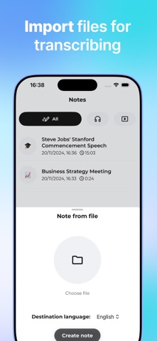 AI Note Taker - Speech to Text Screenshot 4 of 6