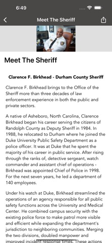 Durham County SO NC Screenshot 2 of 3