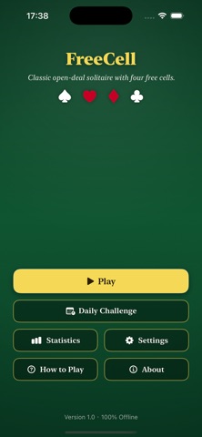 FreeCell - Classic Puzzle Screenshot 1 of 4