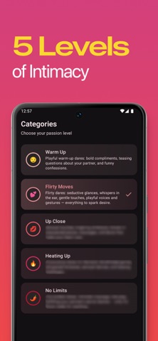 Love Dares: Couples Game iPhone screenshot