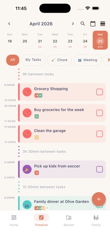 Kunba - Family Task Manager screenshot