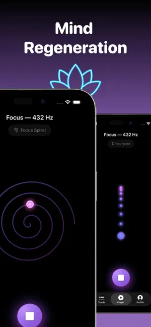 432 hz Frequency: Focus Sounds screenshot 4