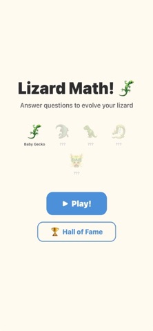 Lizard Math Screenshot 1 of 3
