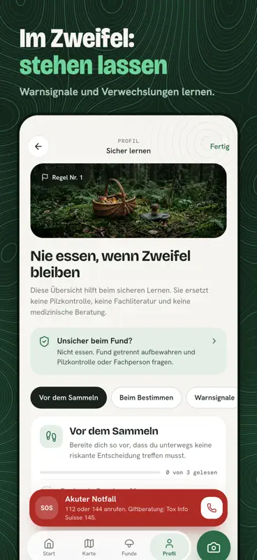 PilzFinder: Pilze per Foto-KI screenshot 8 of 9