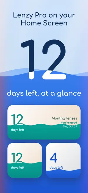 Lenzy: Contact Lens Tracker screenshot 3