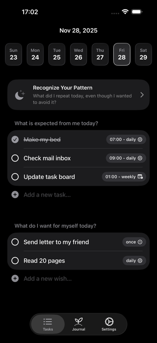 Grain – Tasks & Reflection Screenshot 2 of 6