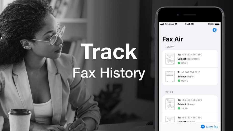#2. Fax Air - Scan & Send Docs (iOS) 由: Air Apps Systems