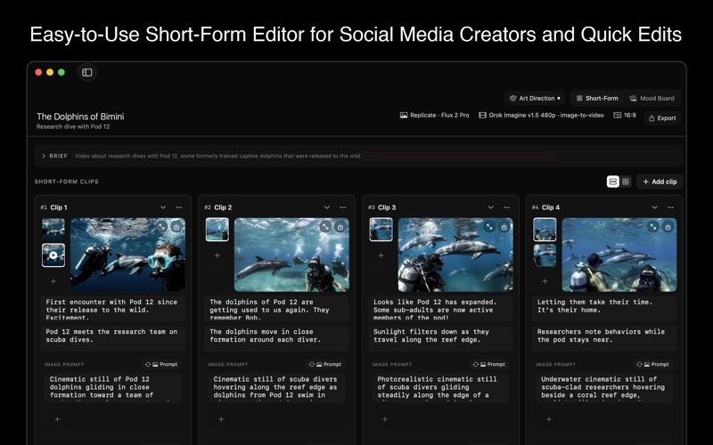 CineLeopard Production Planner screenshot