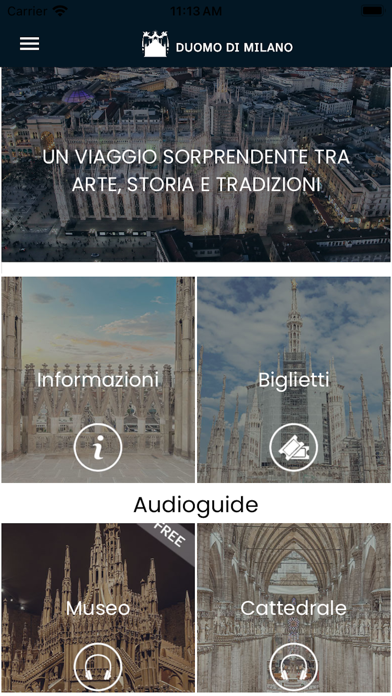 Screenshot #1 pour Duomo Milano - Official App