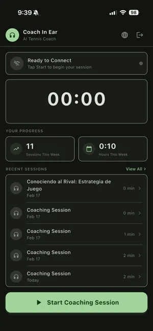 Coach In Ear screenshot 3