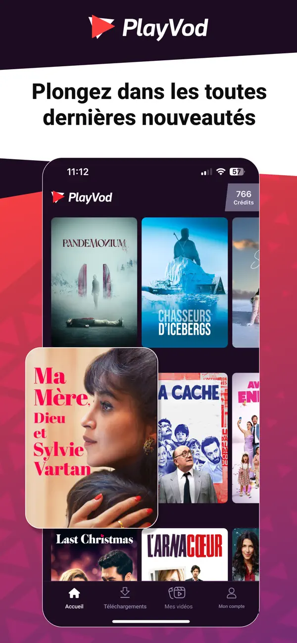 Screenshot #2 pour Playvod – Films & Séries