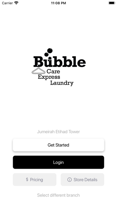 Bubble Care Express Laundry Screenshot