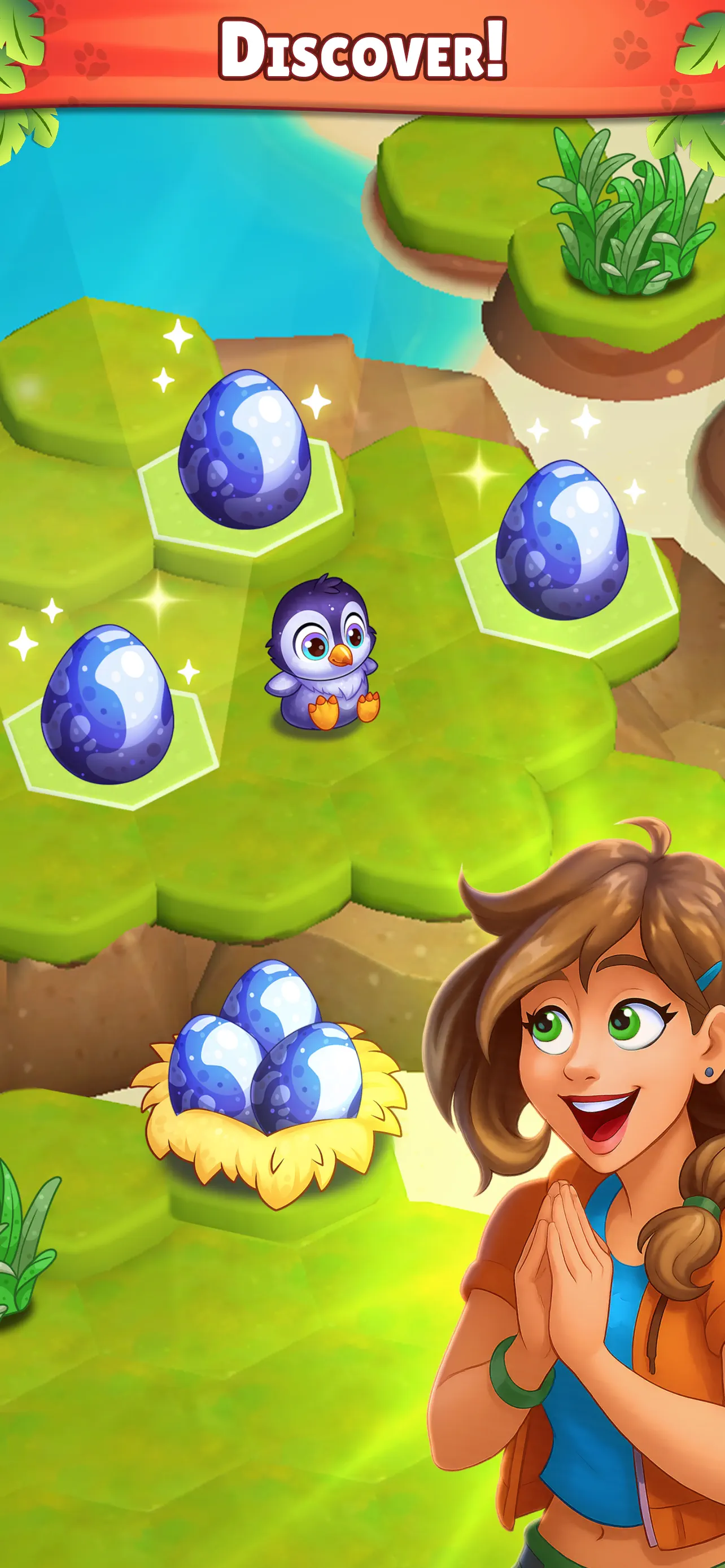 Paradise Paws: Merge Animals screenshot 2