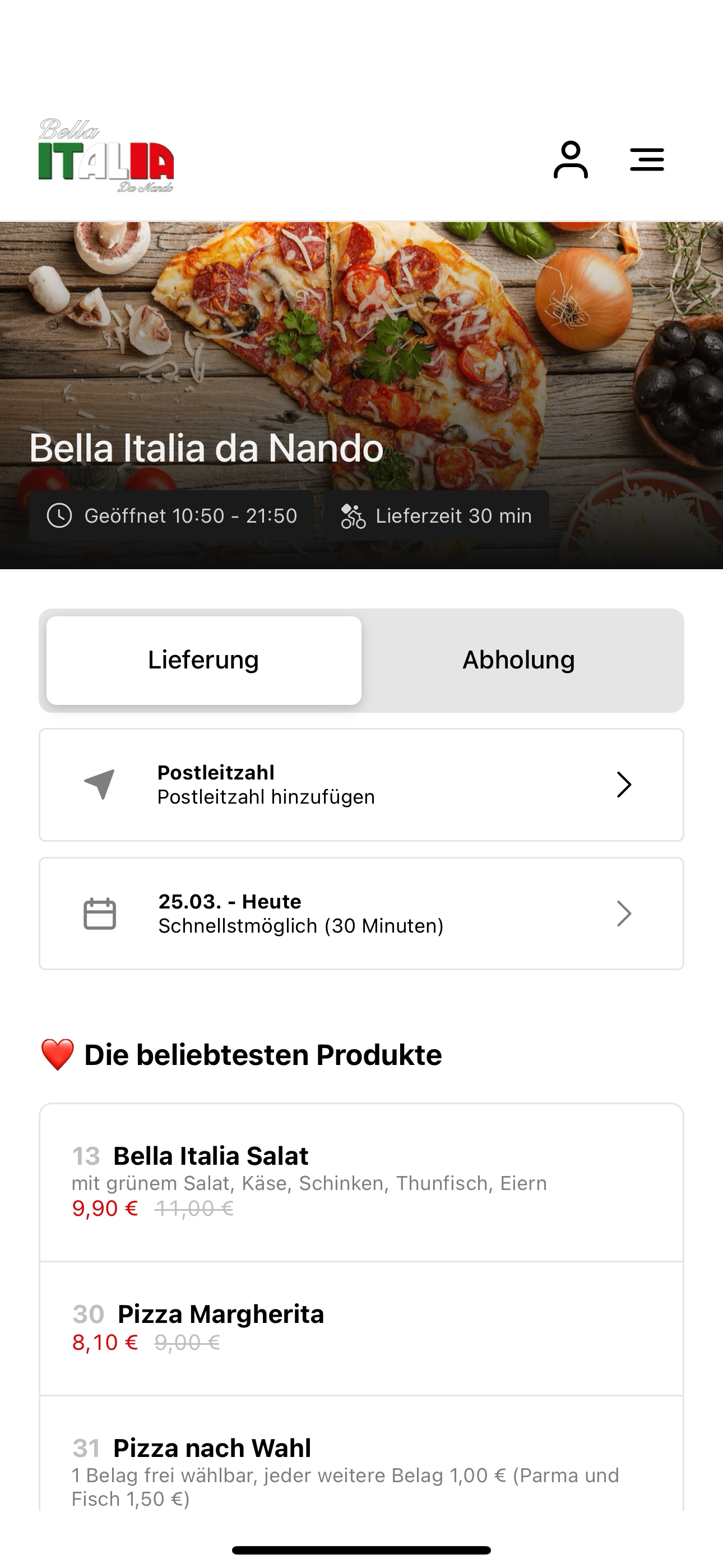 Bella Italia da Nando