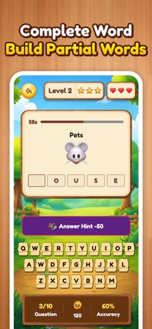 Word Games WordSecrets Screenshot 2 of 7