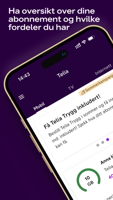 Telia Norway Screenshot