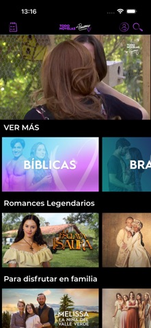 Todo Novelas Mas Pasiones iPhone screenshot