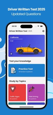 DMV Practice Test Prep Screenshot 1 of 6