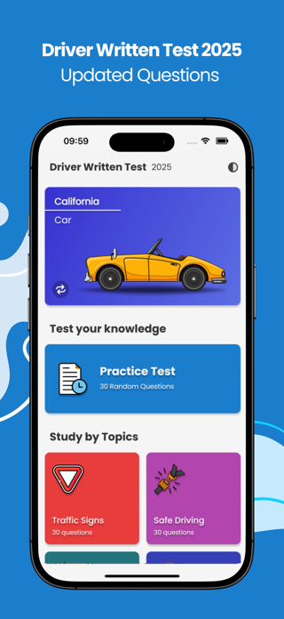 DMV Practice Test Prep Screenshot 1 of 6