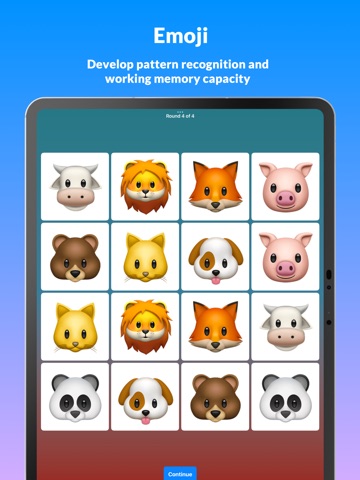 CogniQuest iPad screenshot