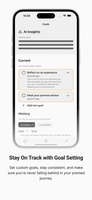 NextStep – PreMed Tracker screenshot 3