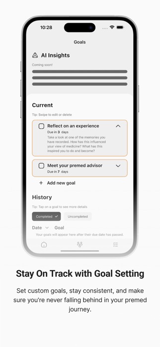 NextStep – PreMed Tracker Screenshot 3 of 3