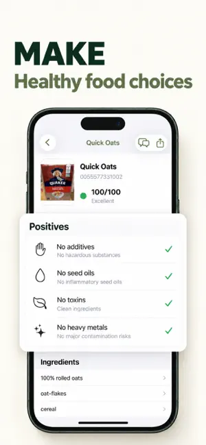 Olive Food Scanner screenshot 4