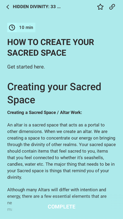 Oasis Creation Space iPhone screenshot 2 - Entertainment app