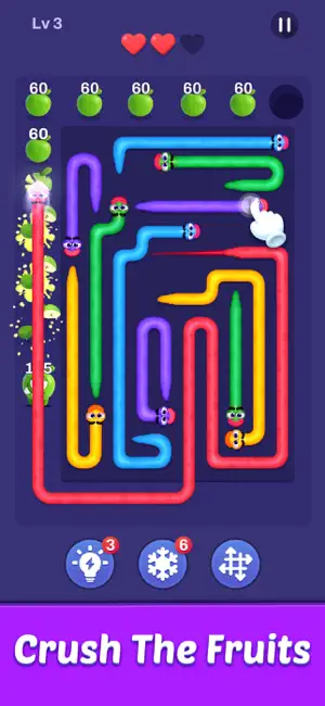 Wormygo - Arrow Puzzle Games screenshot 1