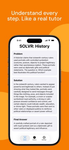 SOLVR: AI History Study App Screenshot 3 of 5