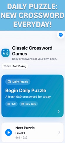 Classic Crossword Games Screenshot 4 of 4