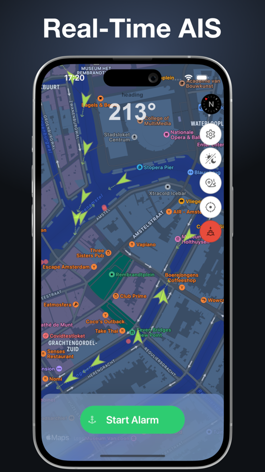 #4. Anchor Alarm - Boat Tracker (iOS) 由: Stanislav Cekunov
