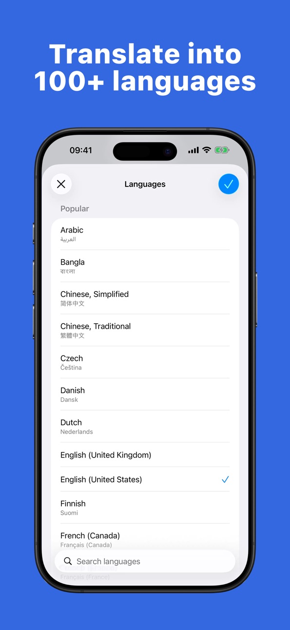 iPhone screenshot