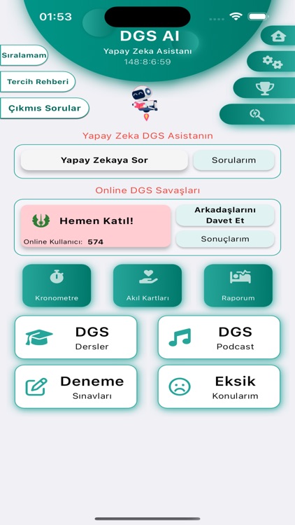 DGS Hazırlık - Soru Bankası