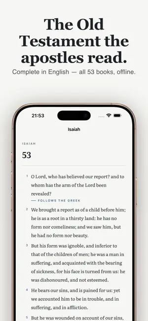 Septuagint: Apostles' Bible screenshot 1