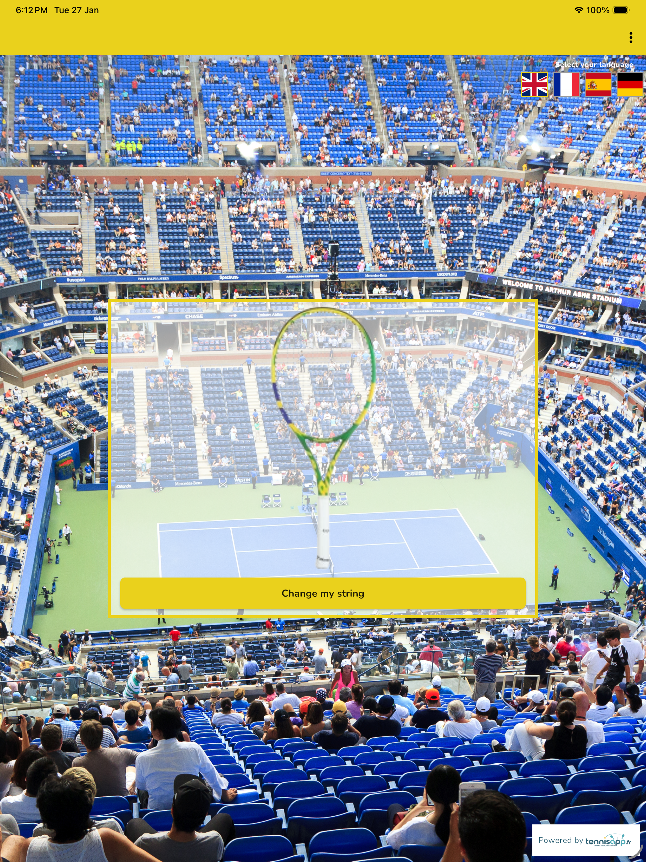TennisApp Client screenshot 11
